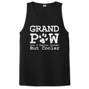 Grand Paw Like A Regular Grandpa But Cooler Dog Lovers Gift PosiCharge Competitor Tank