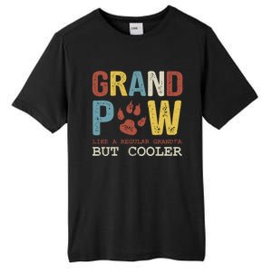 Grand Paw Like A Regular Grandpa But Cooler Dog Lovers Gift Tall Fusion ChromaSoft Performance T-Shirt