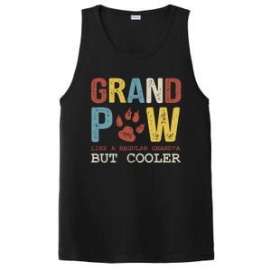 Grand Paw Like A Regular Grandpa But Cooler Dog Lovers Gift PosiCharge Competitor Tank