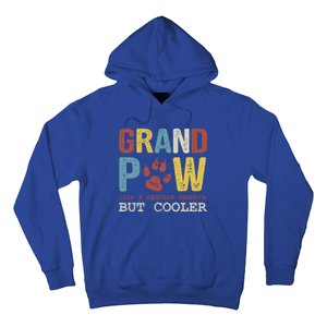 Grand Paw Like A Regular Grandpa But Cooler Dog Lovers Gift Hoodie