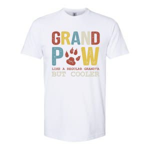 Grand Paw Like A Regular Grandpa But Cooler Dog Lovers Gift Softstyle CVC T-Shirt