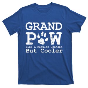 Grand Paw Like A Regular Grandpa But Cooler Dog Lovers Cute Gift T-Shirt