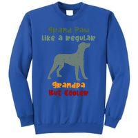 Grand Paw Like A Regular Grandpa But Cooler For Grandpa Funny Gift Sweatshirt