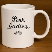 Grease P.I.N.K Ladies 11oz C Handle Ceramic Mug