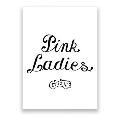 Grease P.I.N.K Ladies Poster