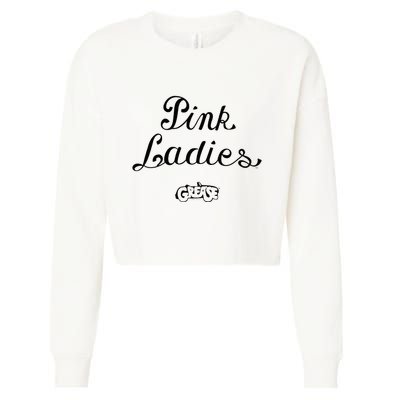 Grease P.I.N.K Ladies Cropped Pullover Crew