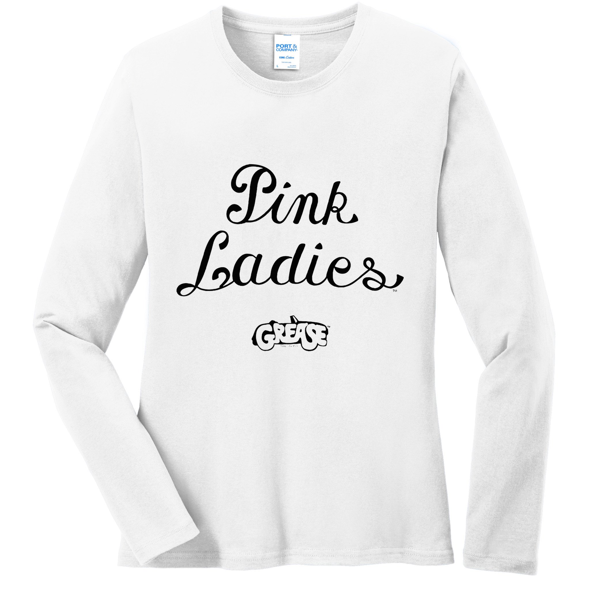 Grease P.I.N.K Ladies Ladies Long Sleeve Shirt