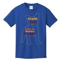 Grand Paw Like A Regular Grandpa But Cooler For Grandpa Great Gift Kids T-Shirt