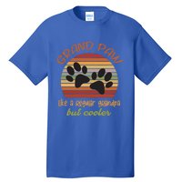 Grand Paw Like A Regular Grandpa But Cooler For Grandpa Cute Gift Tall T-Shirt