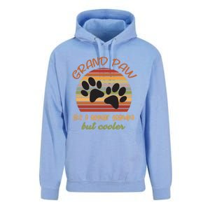 Grand Paw Like A Regular Grandpa But Cooler For Grandpa Cute Gift Unisex Surf Hoodie