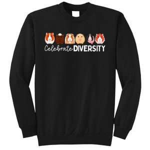 Guinea Pig Lovers Celebrate Diversity Sweatshirt