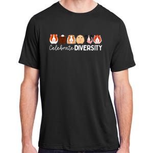 Guinea Pig Lovers Celebrate Diversity Adult ChromaSoft Performance T-Shirt