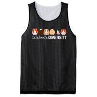 Guinea Pig Lovers Celebrate Diversity Mesh Reversible Basketball Jersey Tank