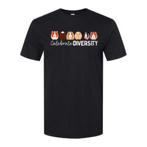 Guinea Pig Lovers Celebrate Diversity Softstyle CVC T-Shirt