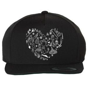 Gardener Plant Lover Farmer Wool Snapback Cap