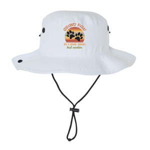 Grand Paw Like A Regular Grandpa But Cooler For Grandpa Gift Legacy Cool Fit Booney Bucket Hat