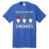 Gardening Plants Lover Gardener Chillin With My Gnomies Gift Tall T-Shirt