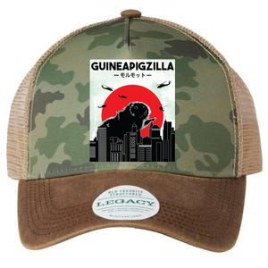 Guinea Pig Lover Tee Guineapigzilla Funny Guinea Pig Legacy Tie Dye Trucker Hat