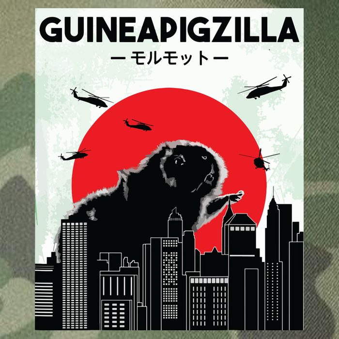 Guinea Pig Lover Tee Guineapigzilla Funny Guinea Pig Legacy Tie Dye Trucker Hat