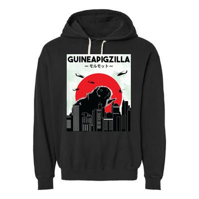 Guinea Pig Lover Tee Guineapigzilla Funny Guinea Pig Garment-Dyed Fleece Hoodie