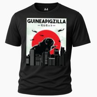 Guinea Pig Lover Tee Guineapigzilla Funny Guinea Pig Performance Shirt