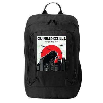 Guinea Pig Lover Tee Guineapigzilla Funny Guinea Pig City Backpack