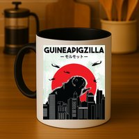 Guinea Pig Lover Tee Guineapigzilla Funny Guinea Pig Mug