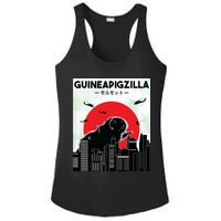 Guinea Pig Lover Tee Guineapigzilla Funny Guinea Pig Ladies PosiCharge Competitor Racerback Tank
