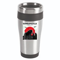 Guinea Pig Lover Tee Guineapigzilla Funny Guinea Pig 16oz Travel Tumbler