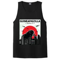Guinea Pig Lover Tee Guineapigzilla Funny Guinea Pig PosiCharge Competitor Tank