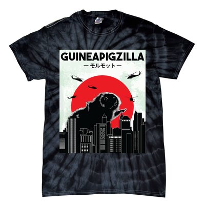 Guinea Pig Lover Tee Guineapigzilla Funny Guinea Pig Tie-Dye T-Shirt