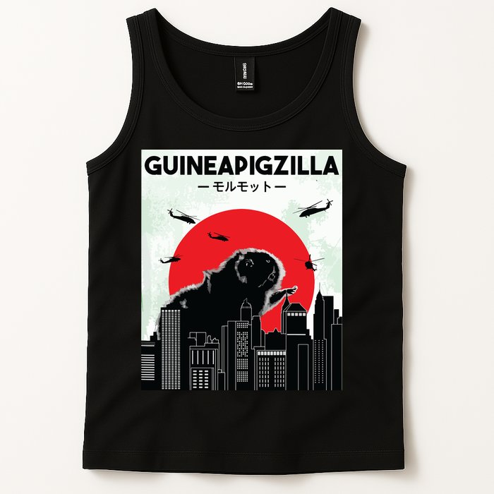 Guinea Pig Lover Tee Guineapigzilla Funny Guinea Pig Tank Top