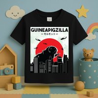 Guinea Pig Lover Tee Guineapigzilla Funny Guinea Pig Toddler T-Shirt