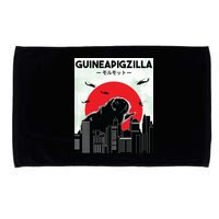 Guinea Pig Lover Tee Guineapigzilla Funny Guinea Pig Microfiber Hand Towel