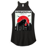 Guinea Pig Lover Tee Guineapigzilla Funny Guinea Pig Women's Perfect Tri Rocker Tank