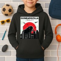 Guinea Pig Lover Tee Guineapigzilla Funny Guinea Pig Kids Hoodie