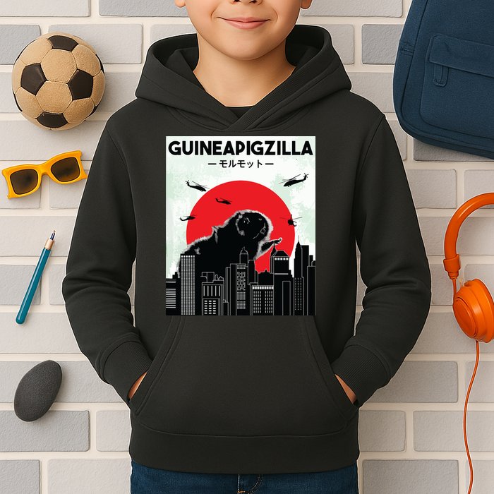 Guinea Pig Lover Tee Guineapigzilla Funny Guinea Pig Kids Hoodie