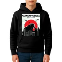 Guinea Pig Lover Tee Guineapigzilla Funny Guinea Pig Kids Hoodie