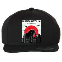 Guinea Pig Lover Tee Guineapigzilla Funny Guinea Pig Wool Snapback Cap