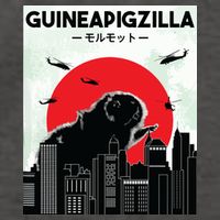 Guinea Pig Lover Tee Guineapigzilla Funny Guinea Pig Vector Backpack