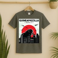 Guinea Pig Lover Tee Guineapigzilla Funny Guinea Pig T-Shirt
