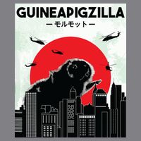 Guinea Pig Lover Tee Guineapigzilla Funny Guinea Pig T-Shirt