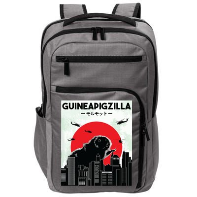 Guinea Pig Lover Tee Guineapigzilla Funny Guinea Pig Impact Tech Backpack