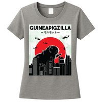 Guinea Pig Lover Tee Guineapigzilla Funny Guinea Pig Womens T-Shirt