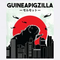 Guinea Pig Lover Tee Guineapigzilla Funny Guinea Pig Garment-Dyed Sweatshirt