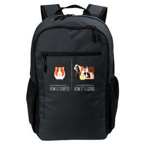 Guinea Pig Lovers Shirts Meme Pun Funny Pet Guinea Pig Daily Commute Backpack