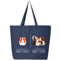 Guinea Pig Lovers Shirts Meme Pun Funny Pet Guinea Pig 25L Jumbo Tote