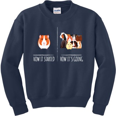 Guinea Pig Lovers Shirts Meme Pun Funny Pet Guinea Pig Kids Sweatshirt