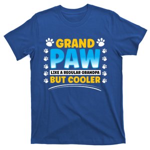 Grand Paw Like A Regular Grandpa But Cooler Funny Dog Lovers Gift T-Shirt