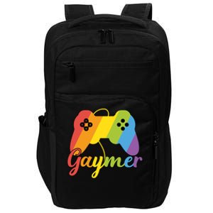 Gaymer Pride Lgbtq Video Game Controller Gamer Gift Impact Tech Backpack